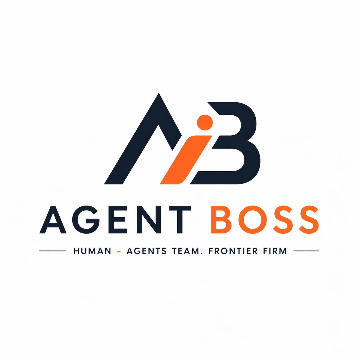 Agent Boss logo đầy đủ, icon và chữ Agent Boss