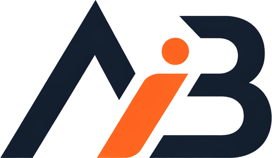Agent Boss mark nền trong suốt, đặt trên nền gradient